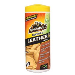 Armor All Beeswax Leather WipesPK24