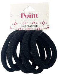 Elastic Ribbed Black