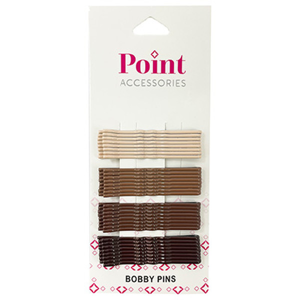 Bobby Pin - Brown Shades Pack 4.5cm