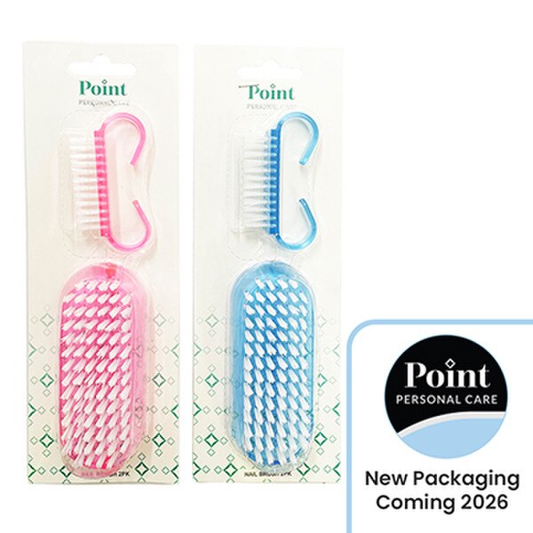 Manicure - Nail Brushes 2pk