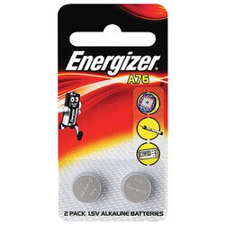 ENERGIZER A76/LR44 - 2PK