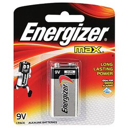 energizer max 9v 1pk box of 12