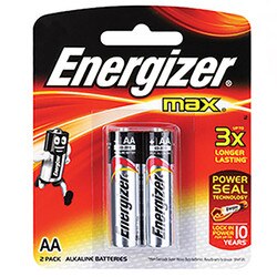 ENERGIZER MAX AA 2PK - BOX OF 20