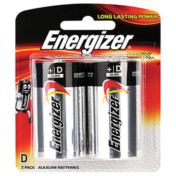 ENERGIZER MAX D 2PK