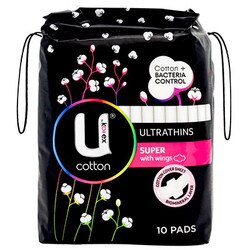 U BY KOTEX ULTRATHINS SUPER PADS