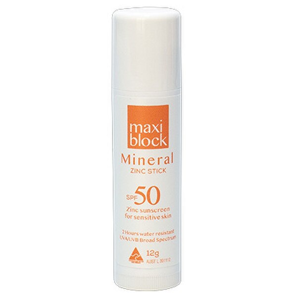 MAXI BLOCK SPF50 MINERAL ZINC STICK
