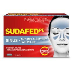 Sudafed PE Sinus And Pain Relief