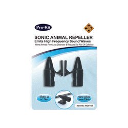 ANIMAL REPELLER SONIC BLACK 2PK