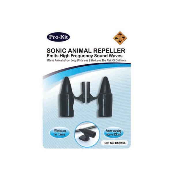 ANIMAL REPELLER SONIC BLACK 2PK