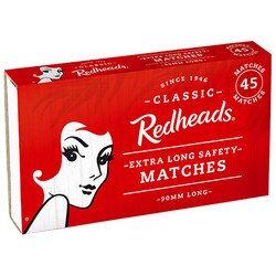 Redheads Extra Long Safety Matches