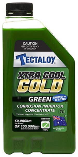 TECTALOY XTRA COOL GOLD GREEN COOLA